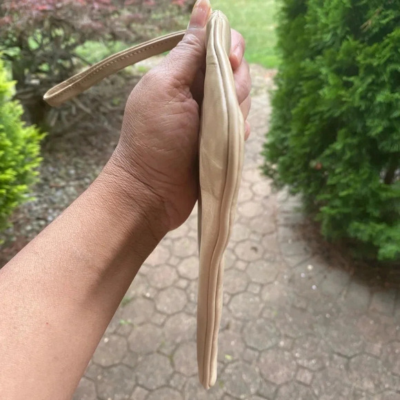 Brahmin Large Leather Wristlet, Tan - Picture 7 of 12